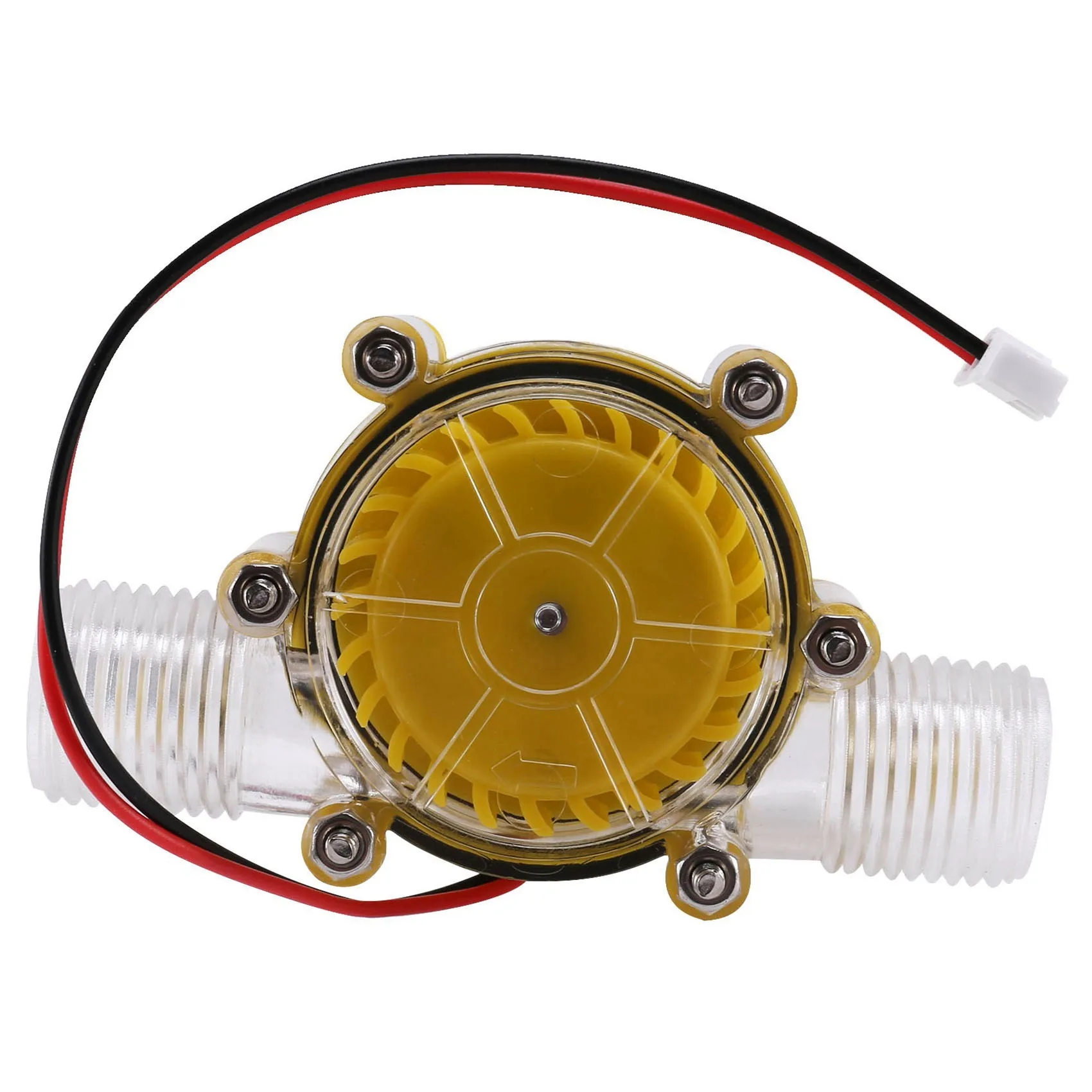 AC23-10W Water Flow Pump Mini Hydro Generator Turbine Flow Hydraulic Conversion