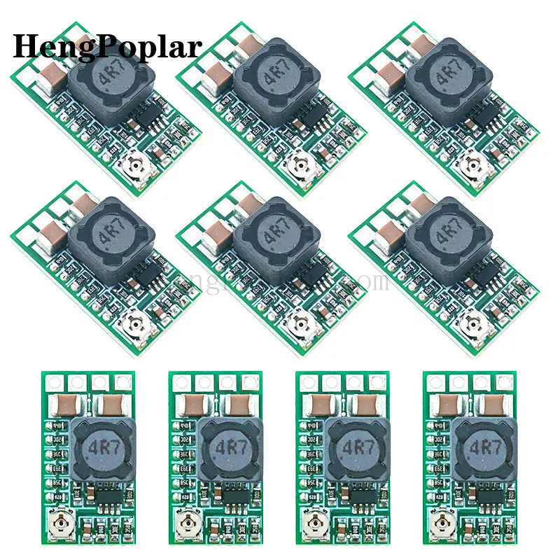 10pcs MINI efficiency 97.5% Ultra-small volume DCDC buck module 424V12V24V to 5V3A vehicle-mounted