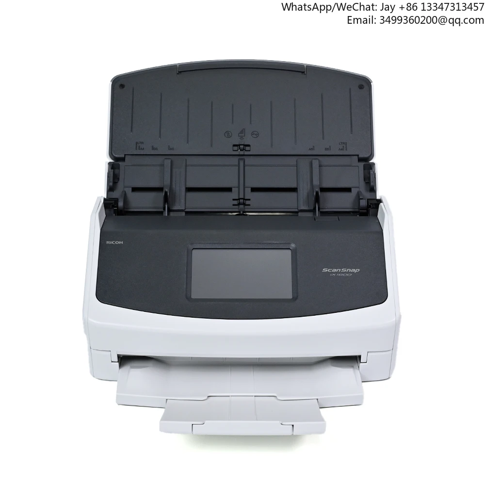 

Сканер документов Ricoh WiFi CIS USB для Fujitsu IX1600, для дома и офиса, с OCR, двусторонним сканированием, автоматической подачей, формат PDF, сканирует до A4, 40 стр./мин.
