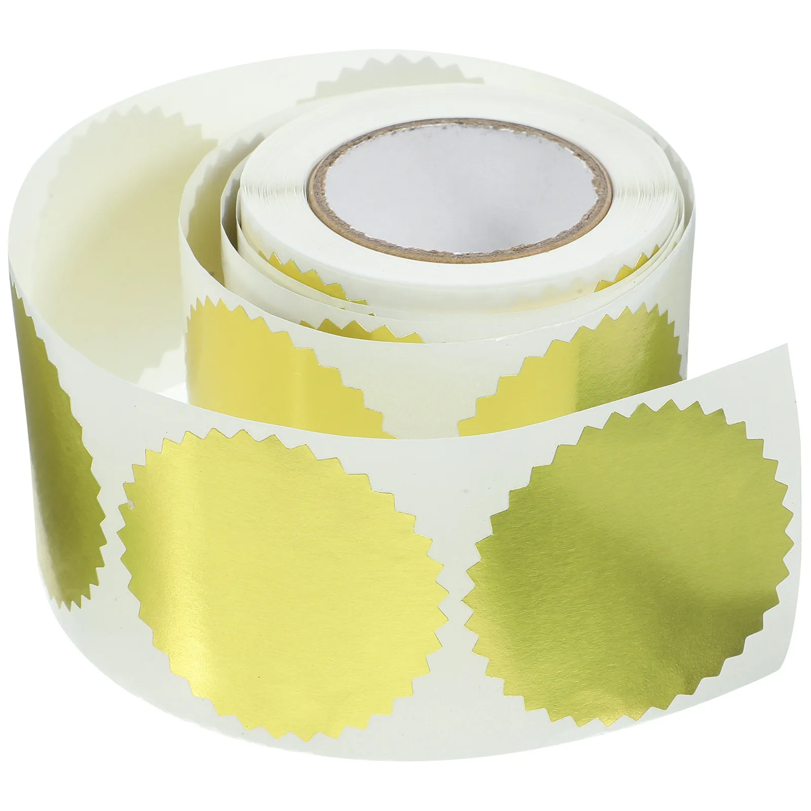 1 Roll Certificate Awards Medals Stickers Blank Paper Easy to Apply for Graduation Employment Diplomas Event Medals Stickers