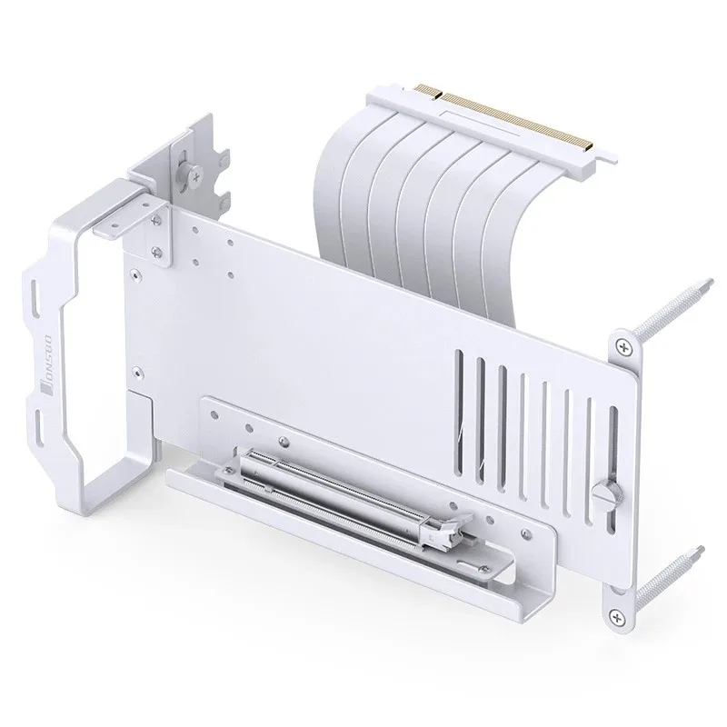 

JONSBO A50 Video Card Stand, Comes with PCIE 5.0 video card cables. It is only compatible with ATX large computer cases.