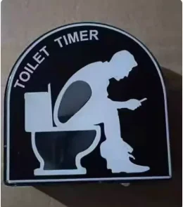 Prevent Procrastination Manage Time Countdown Birthday Men Dad  Funny Gifts 5 Minute Toilet Hourglass Timer Restroom Sand Clock