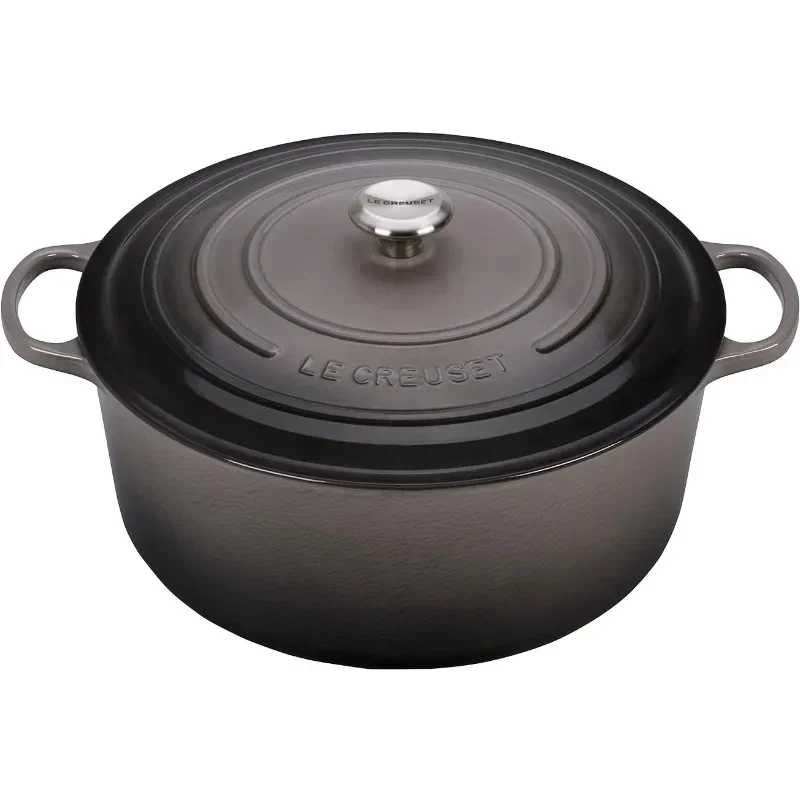 

Enameled Cast Iron Signature Round Dutch Oven, 13.25 qt., Oyster