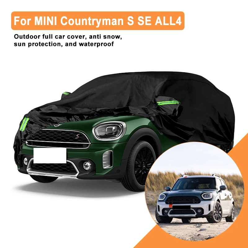 

Full Car Cover for MINI Countryman S SE ALL4 Outdoor Use - Waterproof Snowproof Sunshade, Winter & Summer Auto Protection