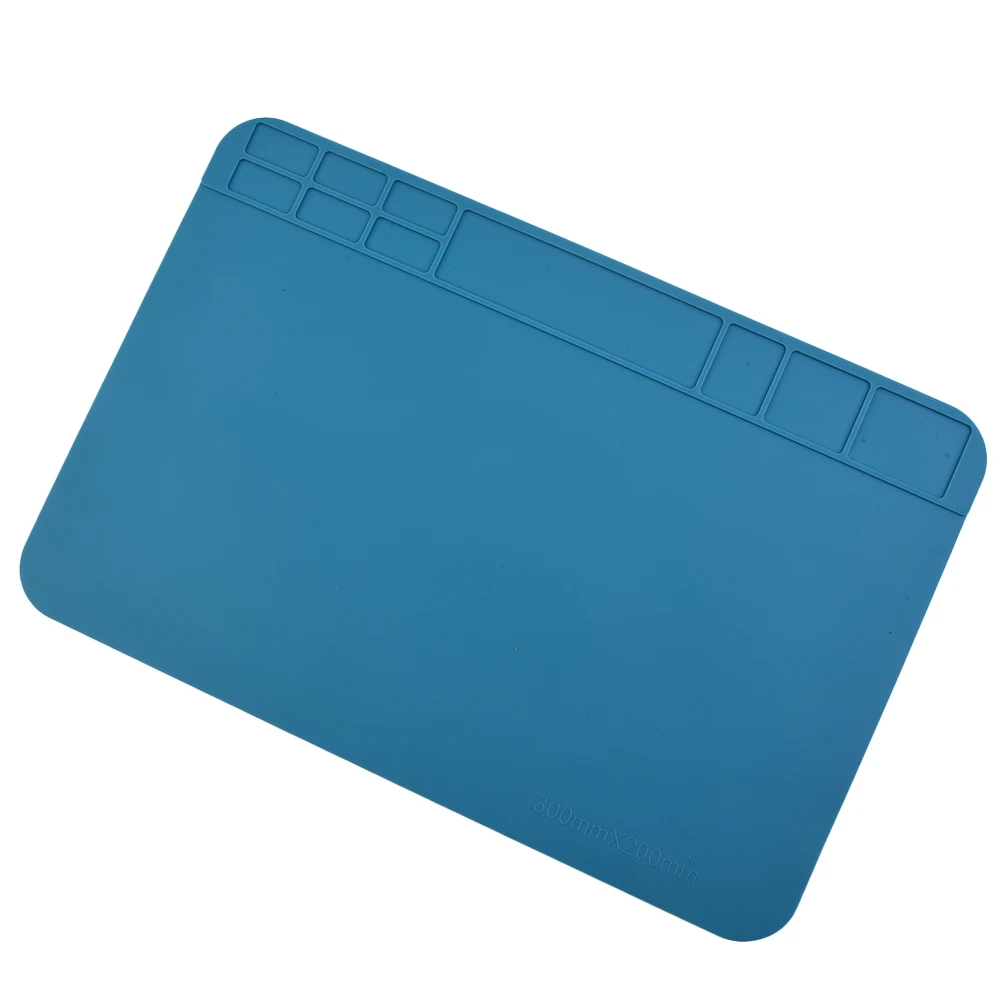 Almofada de isolamento durável para solda, reparo de solda, mesa, soldagem, reparo de solda, laptop, pc, mesa de trabalho de silicone