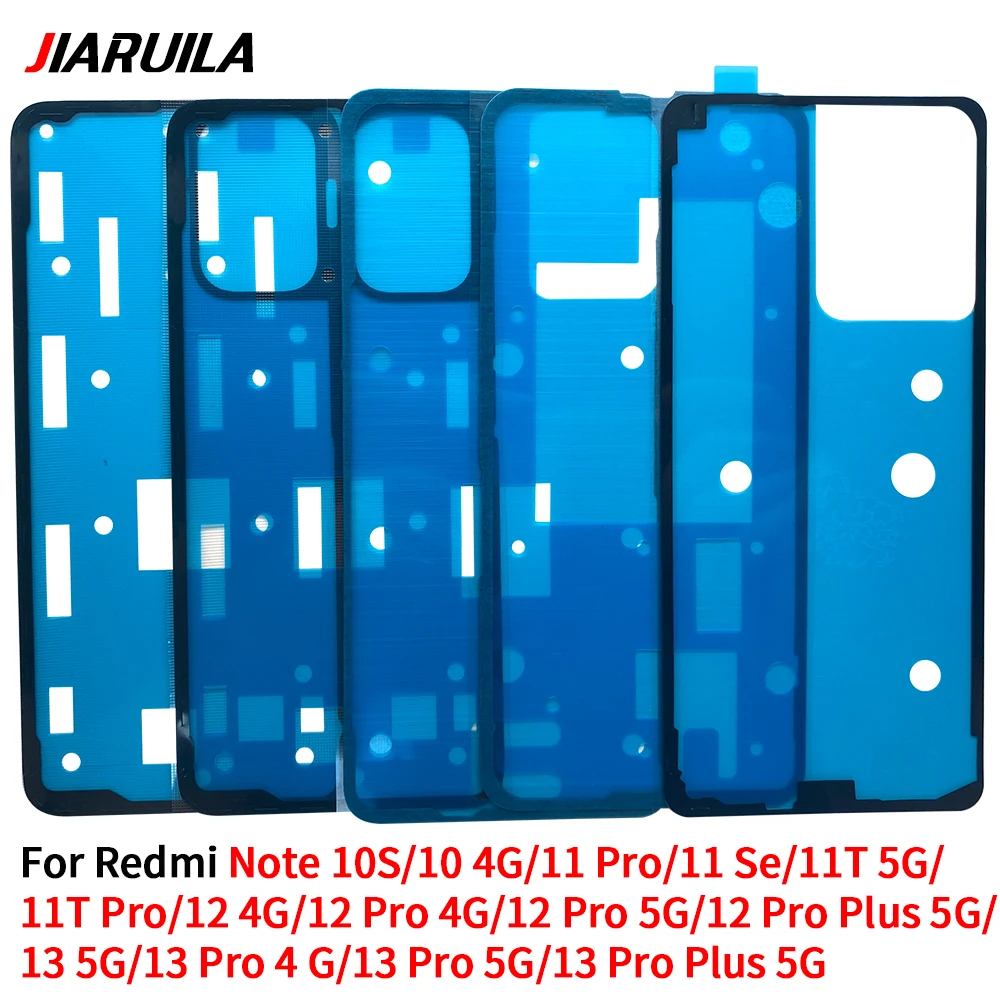 

Suitable Adhesive Sticker Back Housing Battery Cover Glue Tape For Redmi Note 10 4G 10S 11 Se 11T 5G Pro 12 13 Pro Plus 5G