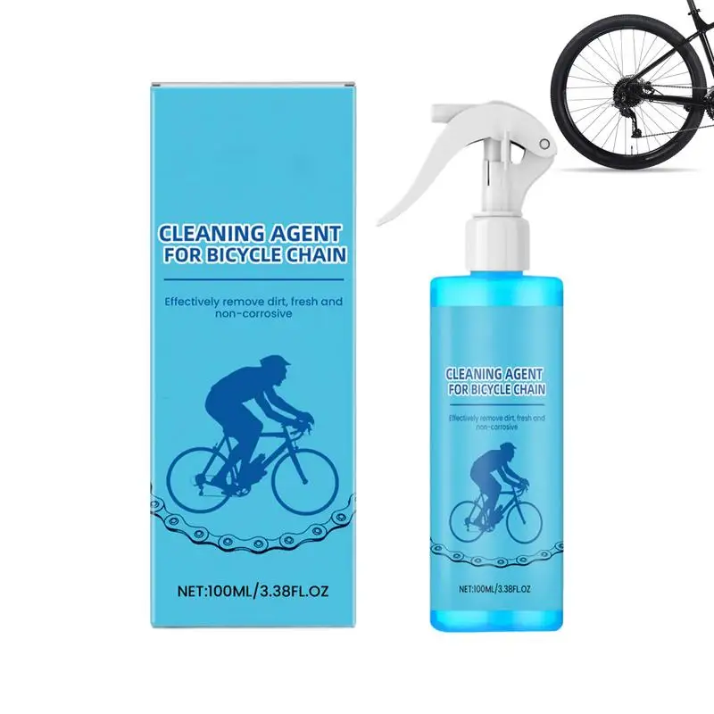 Bicycles Chain Maintenance Liquid 100ml Bike Drivetrain Cleaner Degreaser Lubrication And Anti-friction Bike Drivetrain Spray