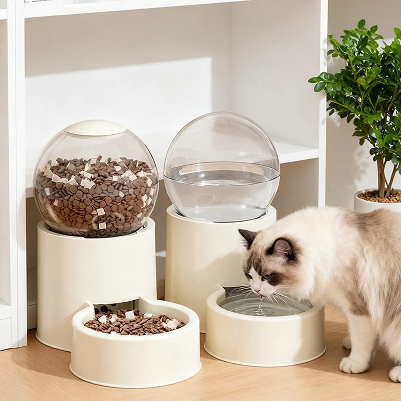 

Newest Automatic Cat Feeder and Water Dispenser Reusable Cats/Dogs Battery Free Design,Dog Automatic Feeder,Dog Feeder Automatic