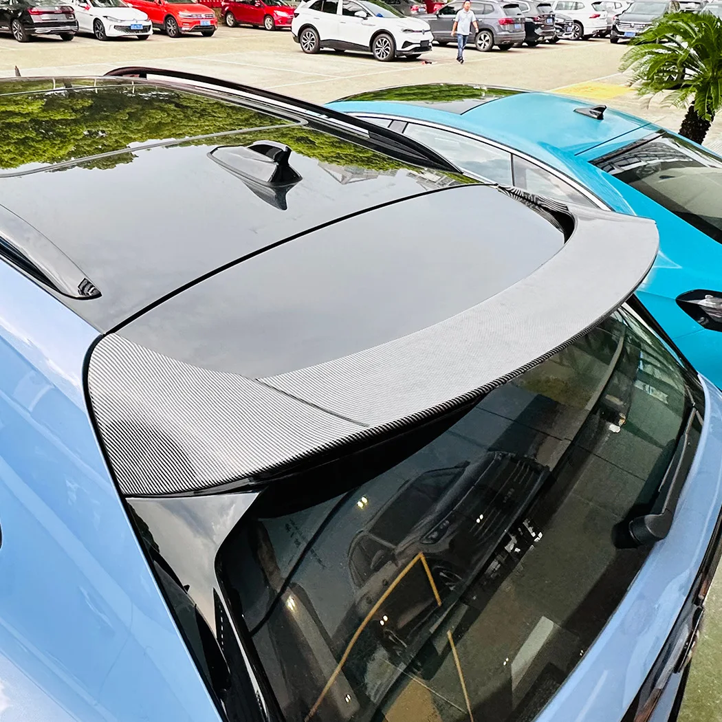 

For Volkswagen Tiguan MK3 2024-2026 R-Line Roof Spoiler Wing Trim Exterior Upgrade
