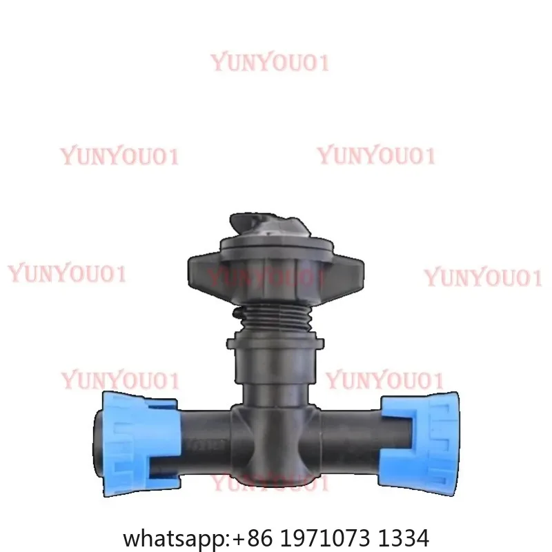 Direct Tee Joint 16mm Drip Irrigation with  Tube Micro-spray Irrigation Elbow 20 25 32 Accessories