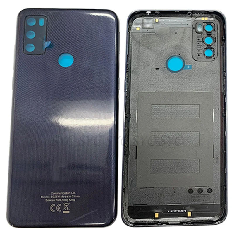 Rear Door Battery Cover Housing Case For Alcatel 1S 2021 6025H Back Cover with Logo Repair Parts