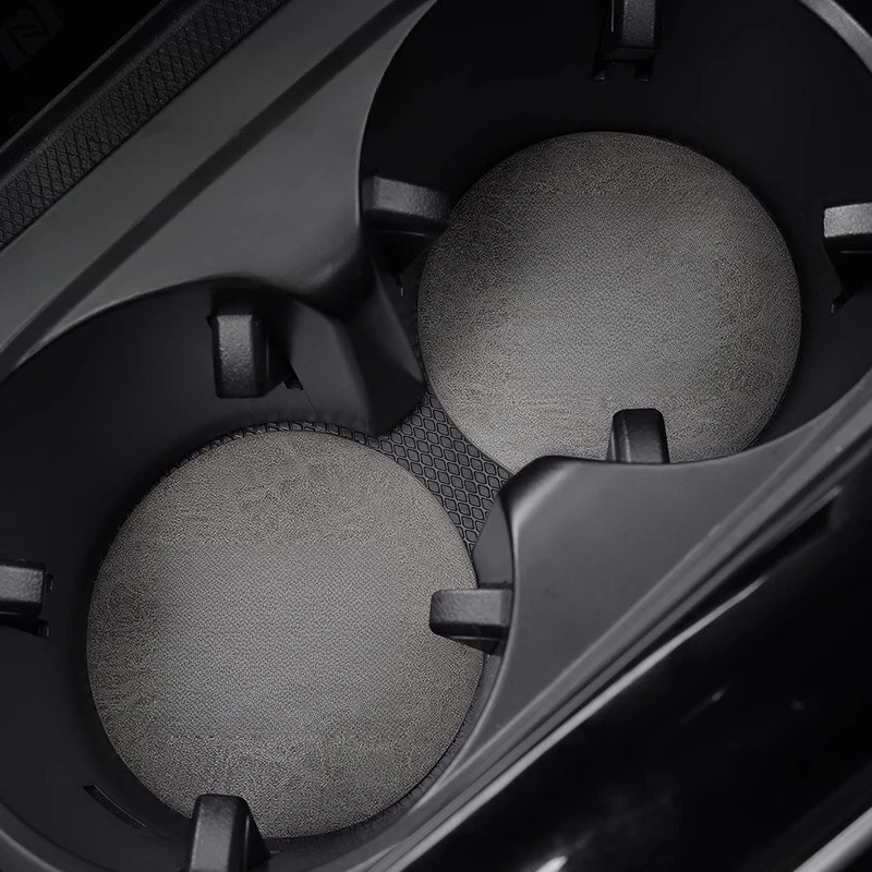 Car Water Cup Pad Shock Absorption and Non-slip Pad For VOYAH Passion/FREE/Dream/EVR/ICOZY/iLand Modification Car Accessories