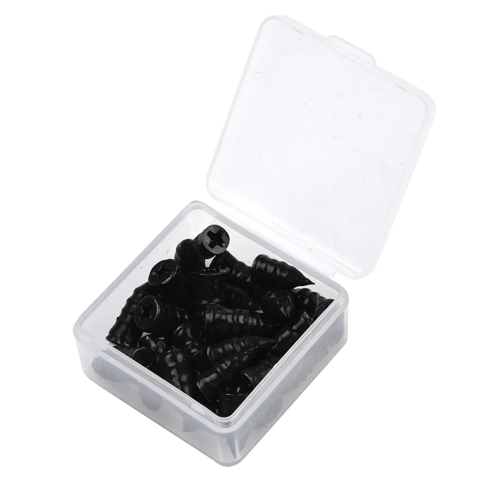 30PCS Rubber Self-tapping Screws Tire Repair Kits Silicone Car Screw Tyre Plug Repaired Rubber Cement Screws Tire Repair Tools