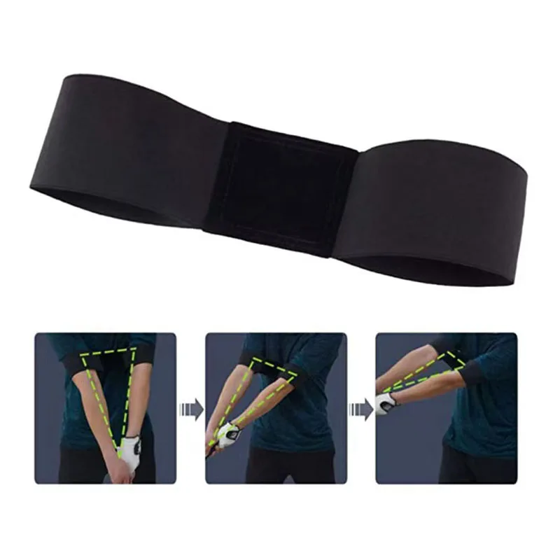 Golf Swing Training Aid for golfer practice golf swing belt Golf swing aid for improving distance and accuracy easily to use