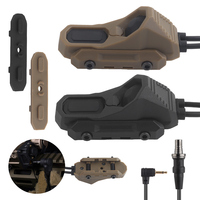 AXON Dual Button Switch Crane  PEQ  Pushbutton for SF Flashlight  Pointer Comb