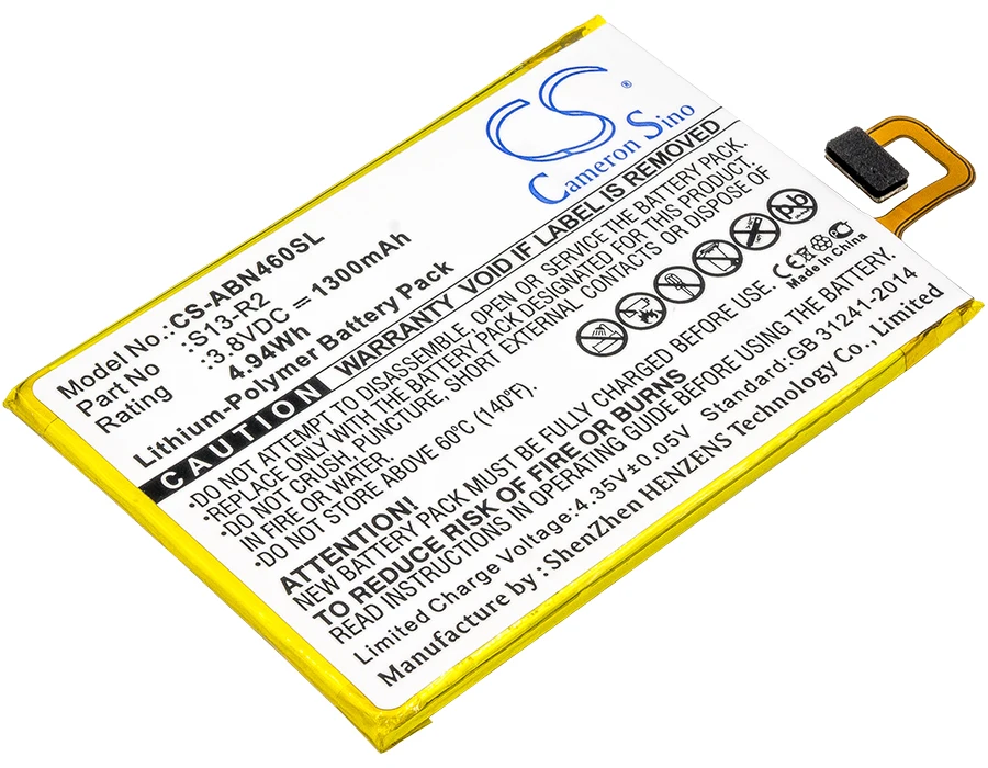 CS Replacement Battery for Amazon Kindle Voyage,NM460GZ PN:S13-R2,S13-R2-A,58-000056,MC-305070 1300mAh / 4.94Wh
