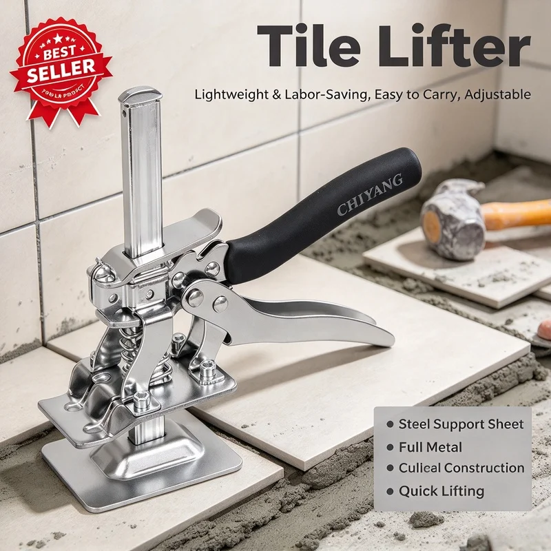 Labor Saving Arm Jack, Drywall Door Panel Lifter, Cabinet Tile Height Adjuster Lifting Hand Tool