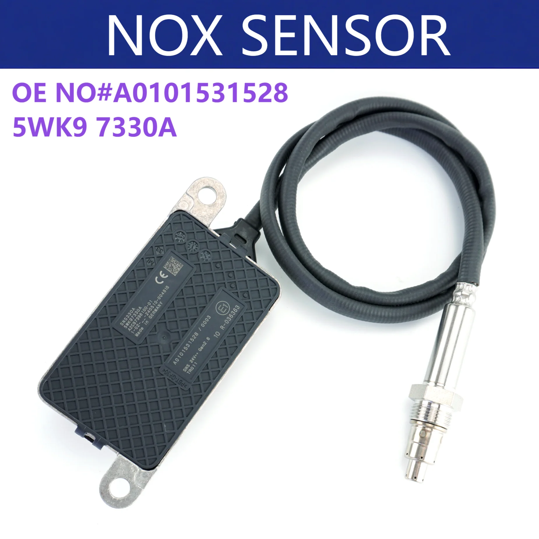 

5WK97330A 5WK9 7330A A0101531528 A 010 153 15 28 Nitrogen Oxygen Sensor For Mercedes Benz Truck ATEGO 3 TOURO ACTROS ECONIC