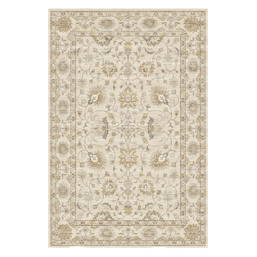 

Rug Large Area Rug Non-Slip Non-Shedding Vintage Rug for Living Room, Farmhouse, Dining Room, Indoor