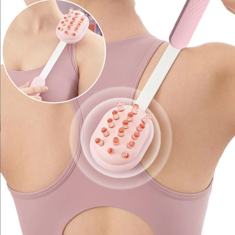 

Handheld Massage Hammer Meridians Back Knock Massage Hammer Back Massage Whole Body Relaxing Massager 29-38cm Health Care Tool