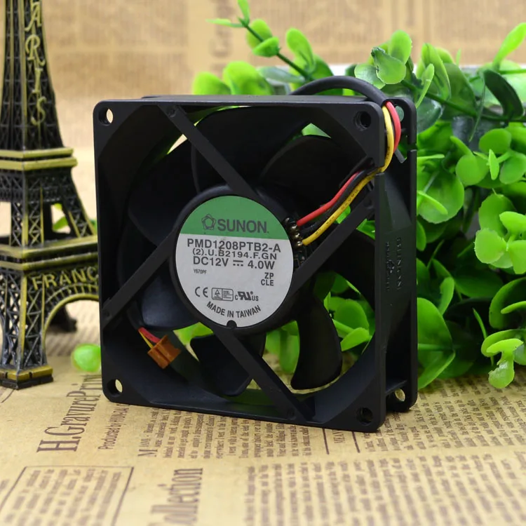 

ORIGINAL 8025 COOLING FAN PMD1208PTB2-A 12V 4.0W