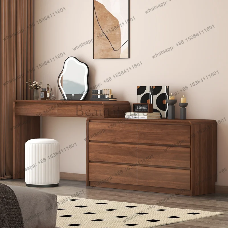 FGAccessories Mirror Dressing Table Chair Storage Aesthetics Bedroom Vanity Table Comfortable Beauty Penteadeira Home Furniture