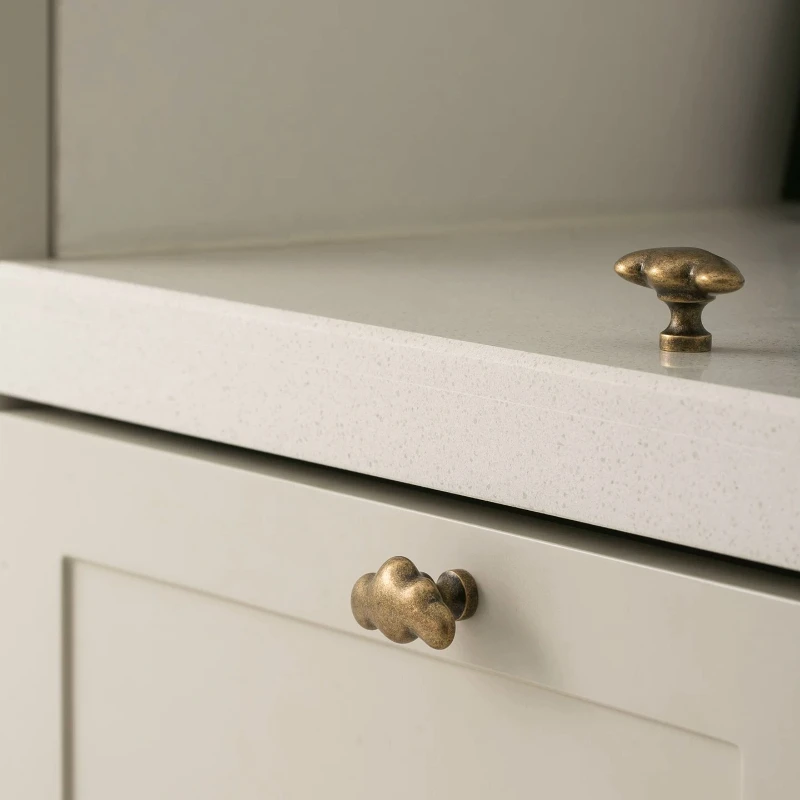 Antique Bronze Drawer Pulls, Star/Cloud Cabinet Knobs, Cute Kids Room Furniture Handles for Nursery Wardrobe Cupboard Dresser