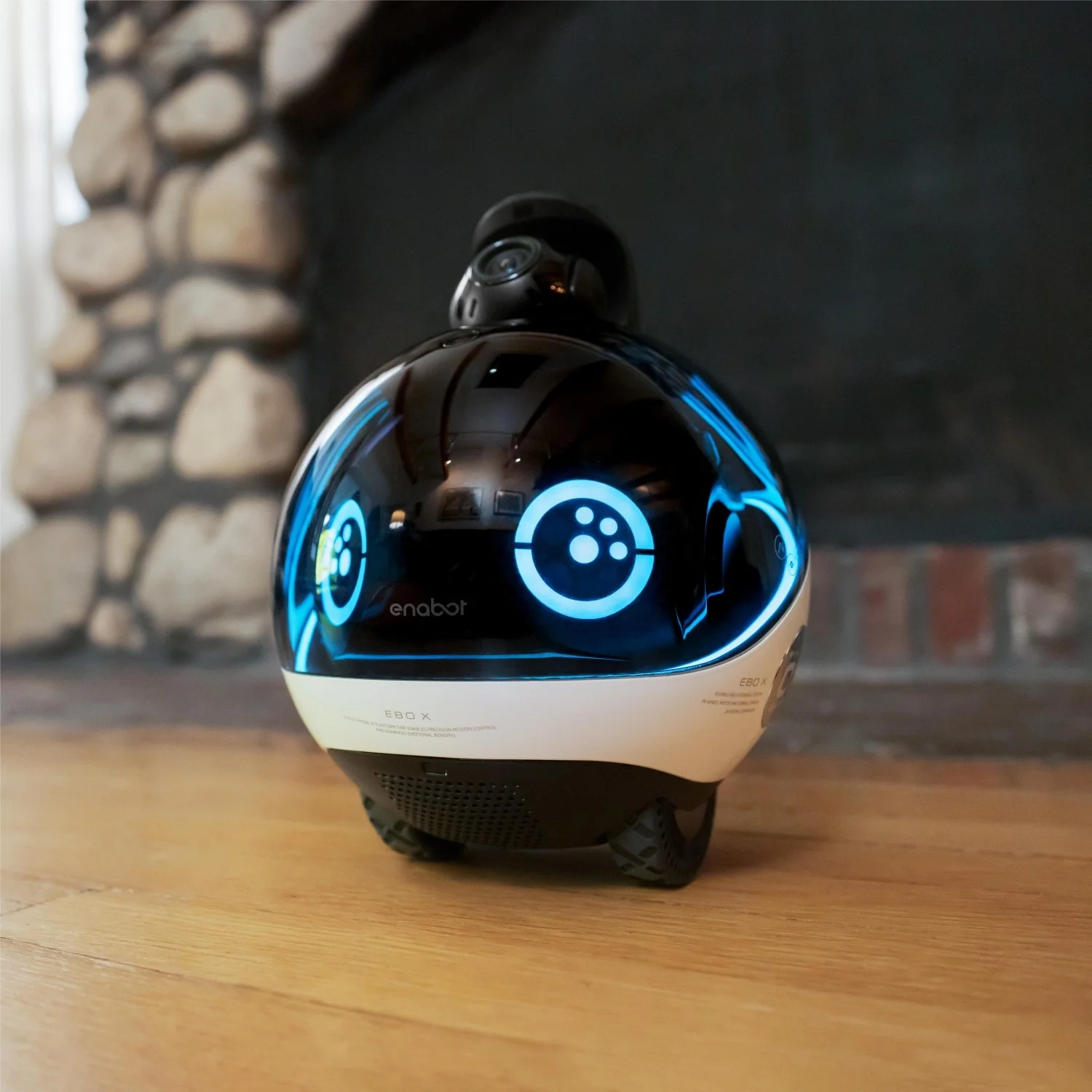 New Enabot Ebo X Smart Family Robot HD Real-time Interaction