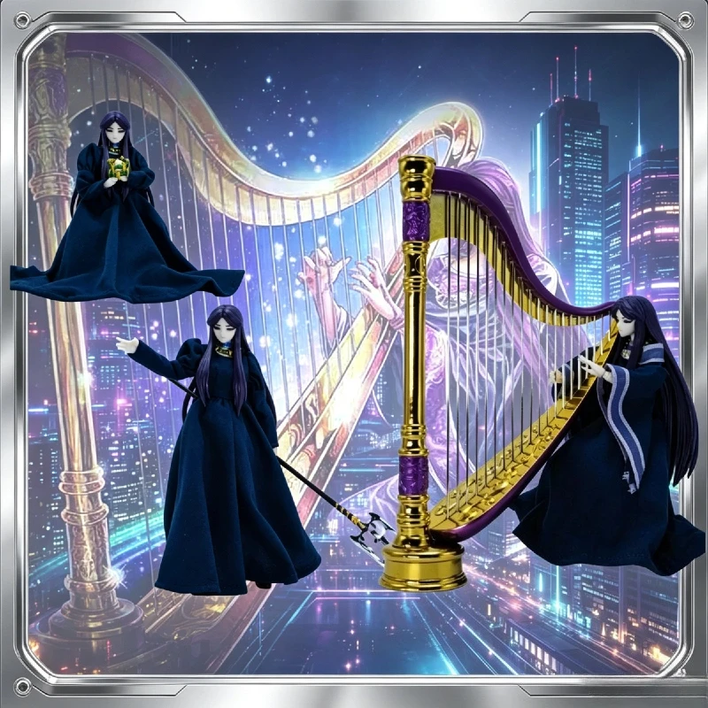 

В НАЛИЧИИ: Коллекционная фигурка GT Saint Seiya Myth Cloth EX Pandora Harp (Пандора с арфой) с призраками Аидаса, модель для коллекции, подарок.