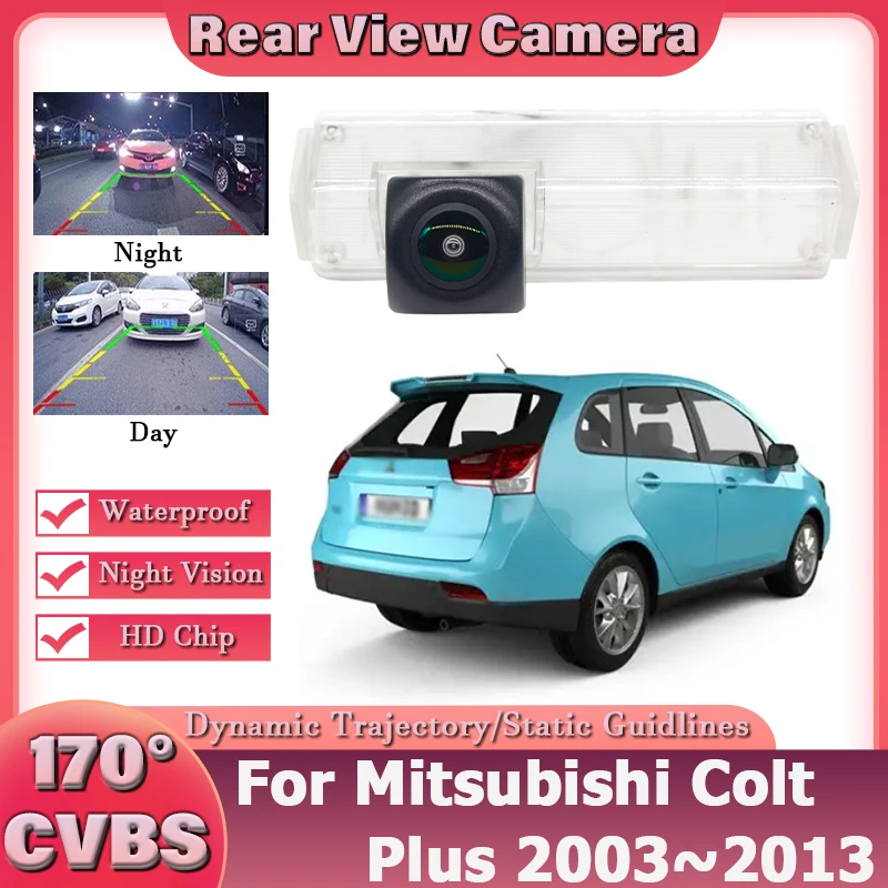

Автомобильная камера заднего вида HD CCD камера ночного видения для Mitsubishi Colt Plus 2003 ~ 2008 2009 2010 2011 2012 2013