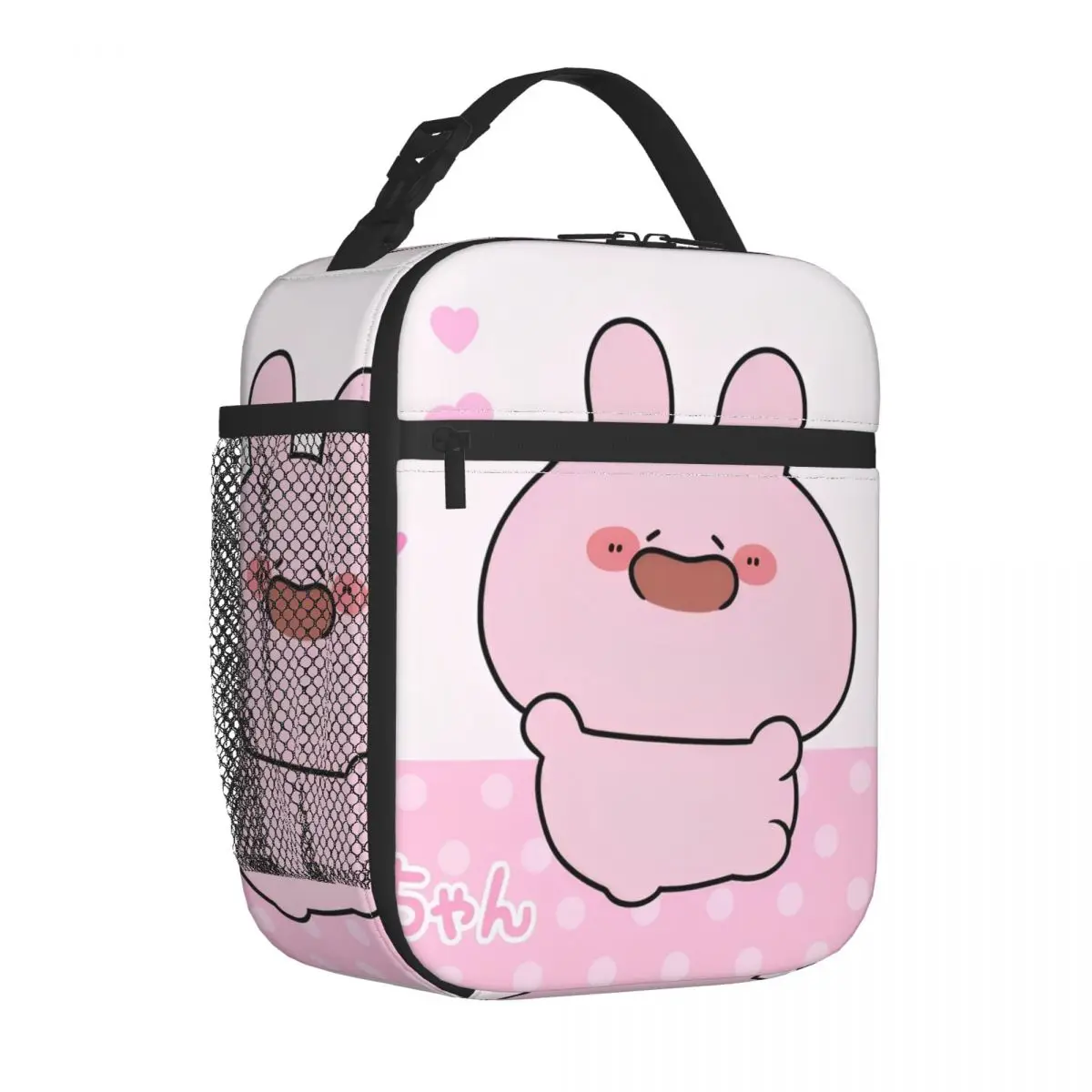 Asamimichaan Cute Asamimi Insulated Lunch Bags Cooler Bag  Lunch Container High Capacity Tote Lunch Box Men Women College Picnic