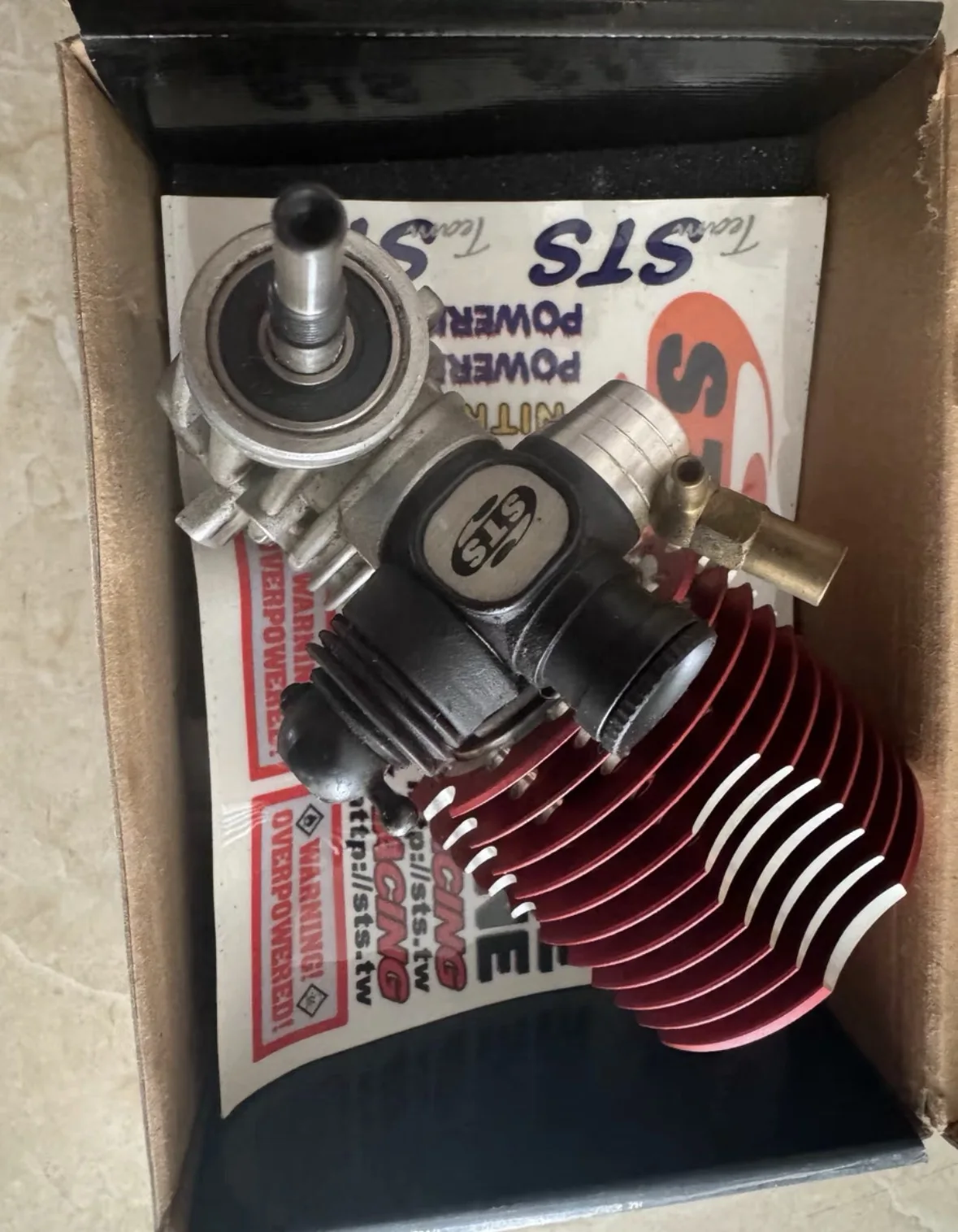 Open box New STS Dragon .21 Turbo Hand Mod Race Engine High-Performance Racing Nitro Engine with Pull Starter