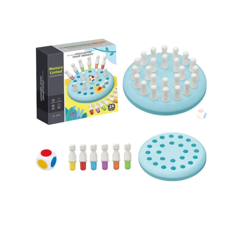 Children's MemoryCompetitionChessboard Game Color Cognition Parent Child Intelligence Development Thinking Training Memory Chess