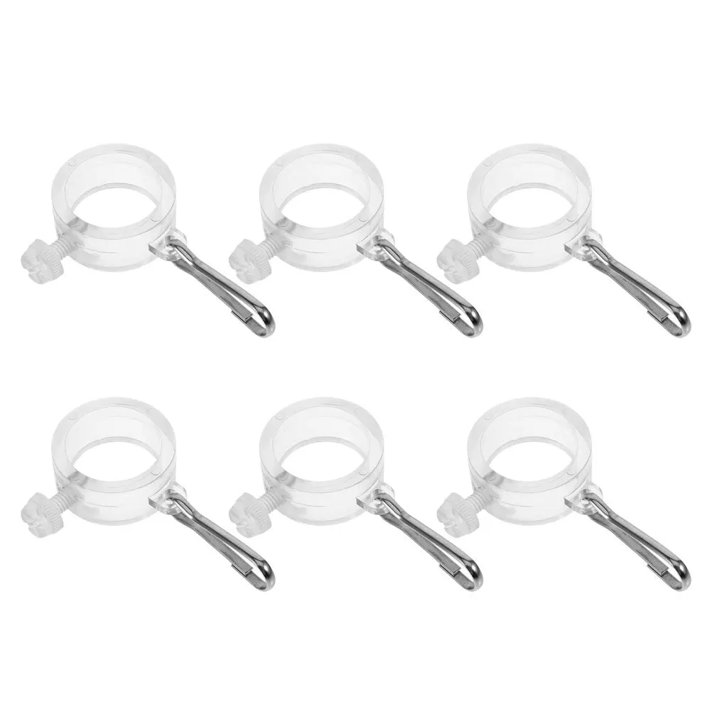 6 قطع من أبازيم تثبيت العلم، مشبك تثبيت زاوية احترافي لعرض علم الحدث الرسمي مع مقاومة قوية للرياح وإعداد سهل #4