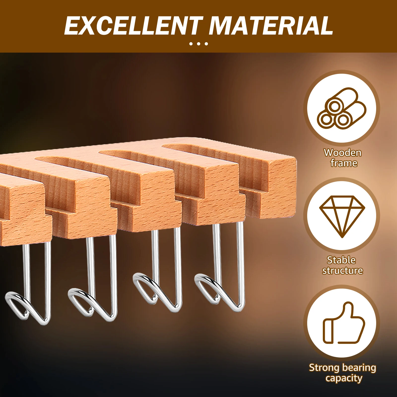 Cabide de cinto de madeira conjunto multiuso roupas roupa interior gravata cinto cabide 13 gancho economia espaço guarda-roupa organizador