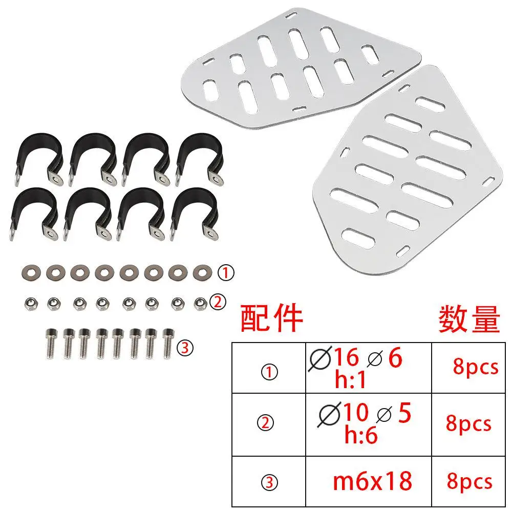 For BMW R1200GS/Adventure R1200 GS ADV Tank Protection Cover Frame Crash Bars Bumper Baffle Motorcycle CNC Tank Guard Protection
