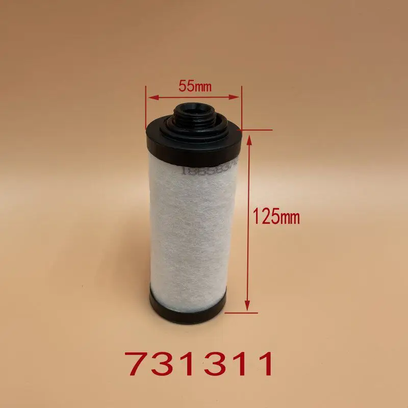 1pc for Rietschle 731468 vacuum pump exhaust filter element VC100 oil mist separation filter bracket 731630 retaining ring