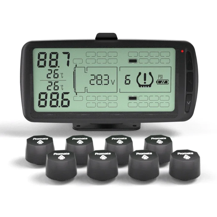High Quality Semi Trailer Tpms Tpms Tire Pressure Monitoring Heavy Duty Truck Tpms System With External Sensor
