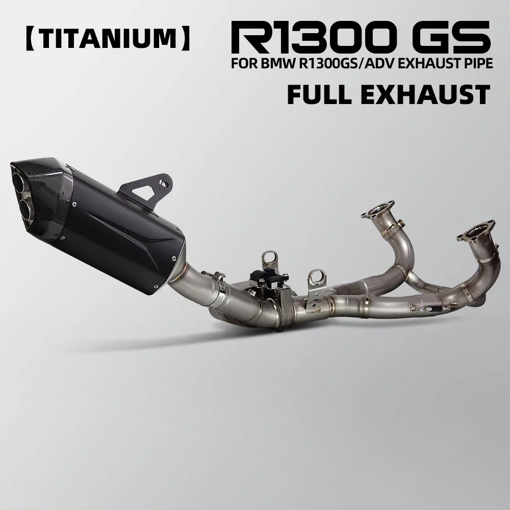 

For BMW R1300GS 1300GS Motorcycle Full Exhaust system Titanium Manifold with Electric Controlled Valve Connect Muffler