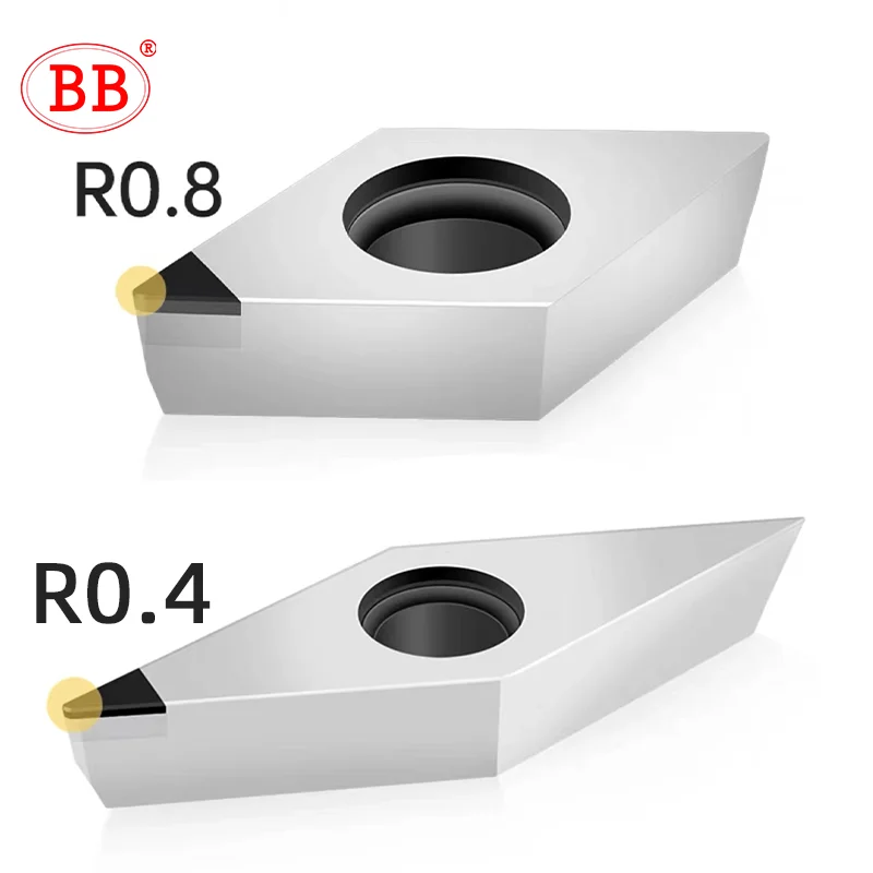 BB CBN Insert lavorazione CNC strumento listello tornitura nitruro di boro cubico per taglio acciaio ghisa WNMG TNMG VNMG VCGT CNMG DNMG