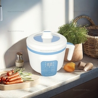 Electric Rice Cooker 220V Double Layer Multi Cooker Non-Stick Steamer Food Steamer Perfect for Home Cooking Kitchen Appliance