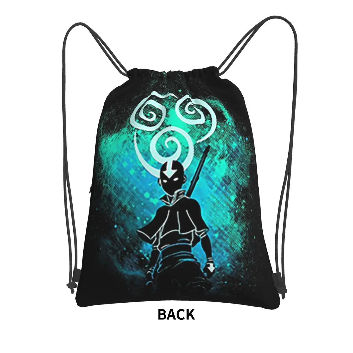 The Last Paintbender Team Avatar Ultimate Backpacks Drawstring Bag Drawstring Bundle Pocket Shoes Bags For School Students