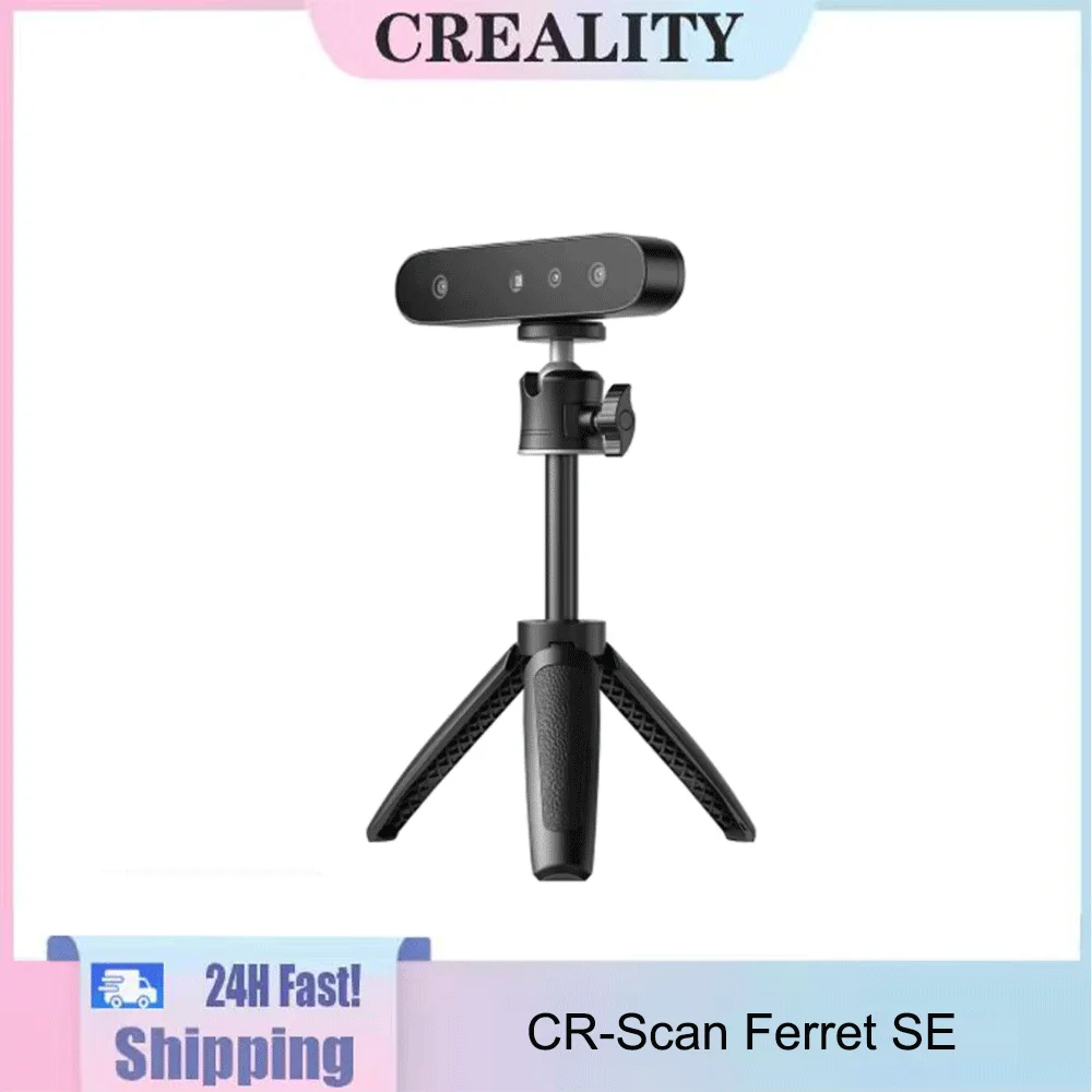 Creality CR-Scan Ferret SE Portable Handheld 3D Scanner 30FPS Quick Fullcolor Scanning 0.05mm Accuracy 24bit 3D Modeling Device