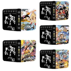 400-900pcs Anime One Piece rufy Zoro Cards Book zipper PU leather Cards Binder Display Game Collection Card Kids Toy Gifts