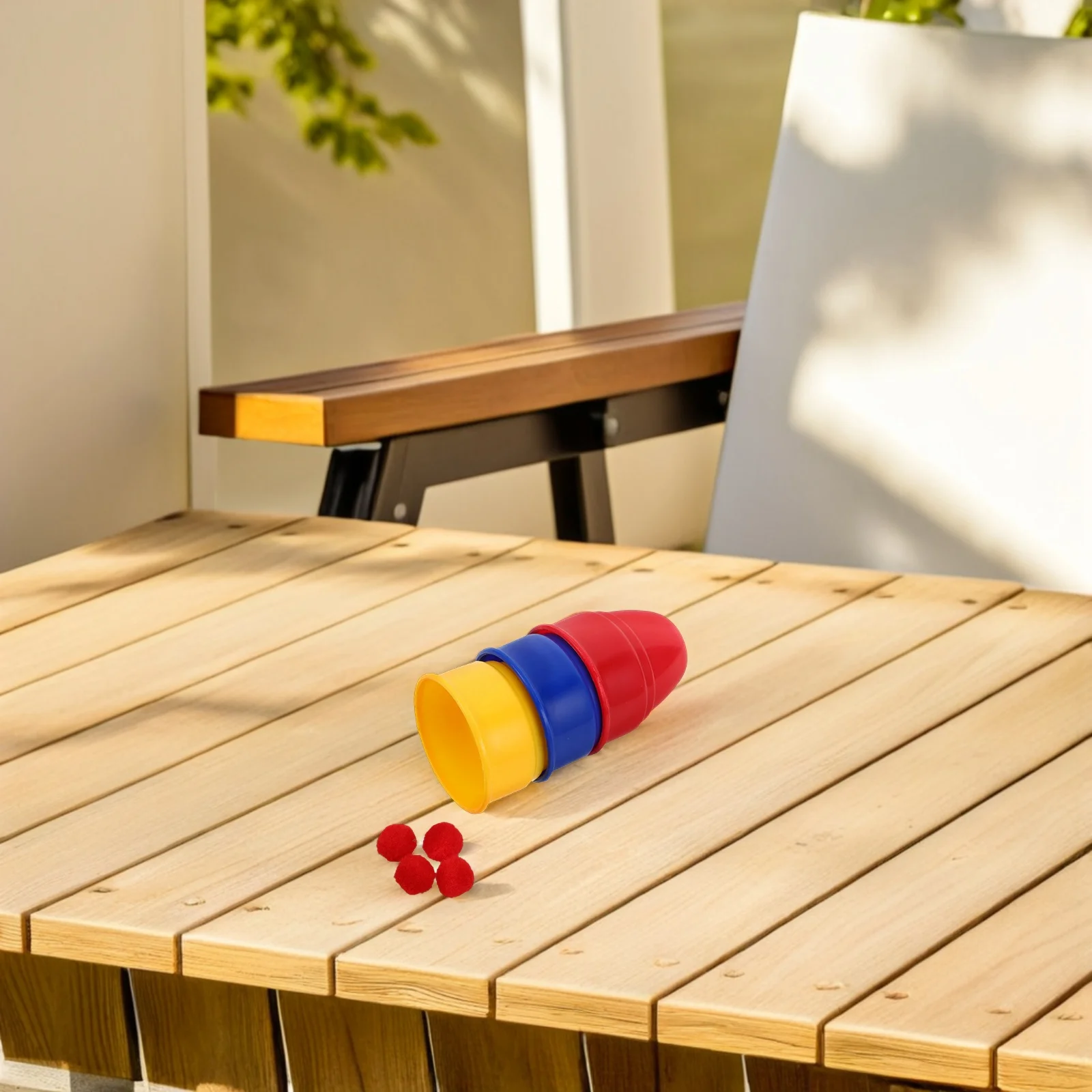 

10 Sets Props Cups and Balls for Tricks Magician Accessories Party Tools Child