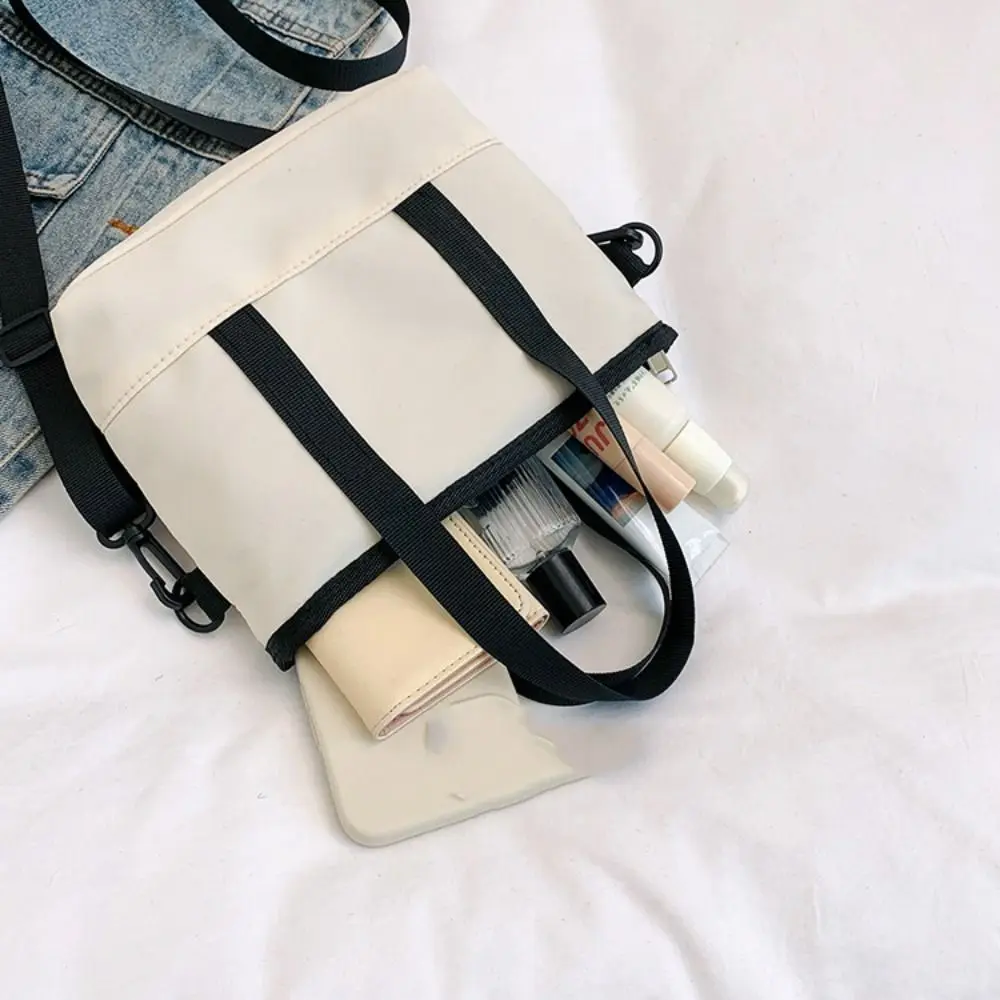 

Small Quick-dry Nylon Shoulder Bag Portable Pendant Men Crossbody Bag Solid Color Sports Mobile Phone Pack Outdoor