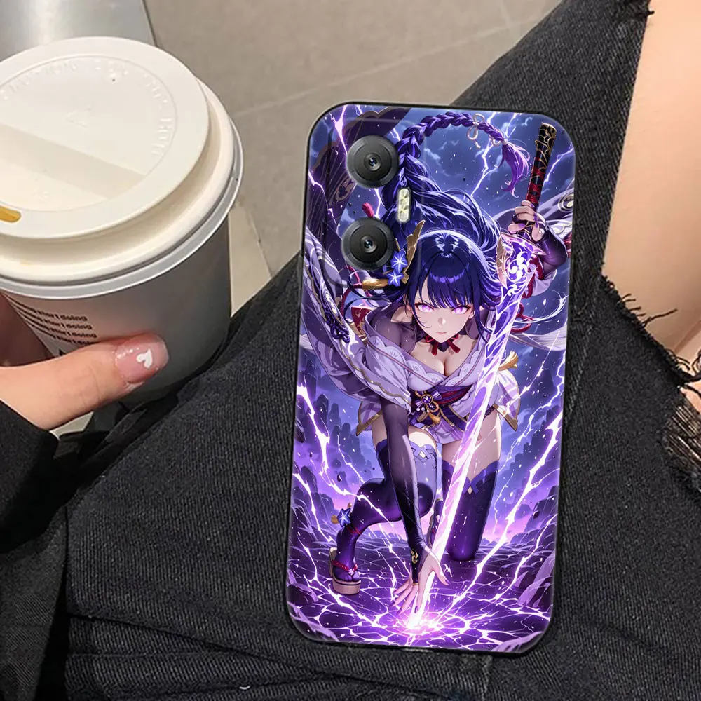 Genshin Impact Zhongli Xiao Phone Case For Infinix ZERO TECNO CAMON SPARK 20 30 30S 40 POVA 5 6 7 POP SMAR 8 9 10 DIY Case Cover