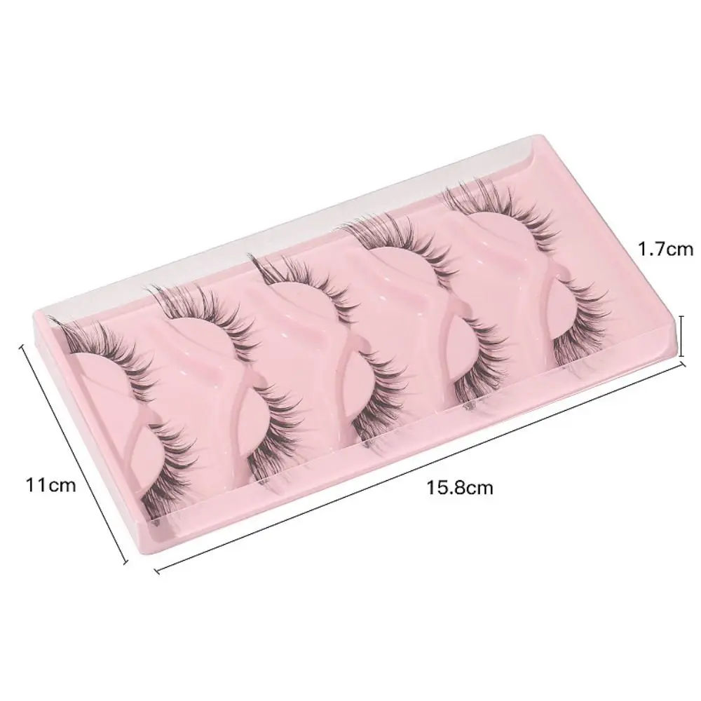 3D Kunstvezel Vrouwen Schoonheid Dikke Lange Wimpers Fox Eye Valse Wimpers Oogverlenging