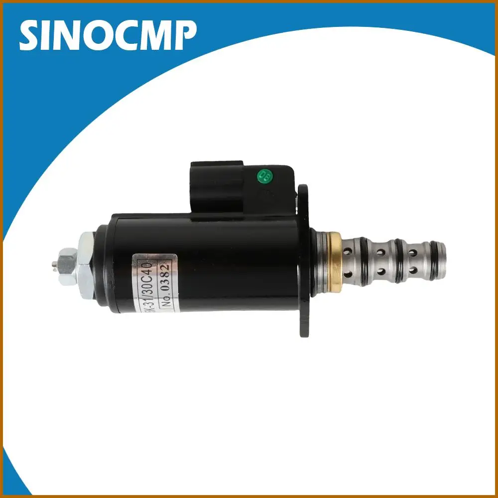 

SINOCMP Hydraulic Pump Solenoid Valve YN35V00018F2 KDRDE5K-31/30C40-111 For Kobelco SK200-6 SK230-6 Excavator