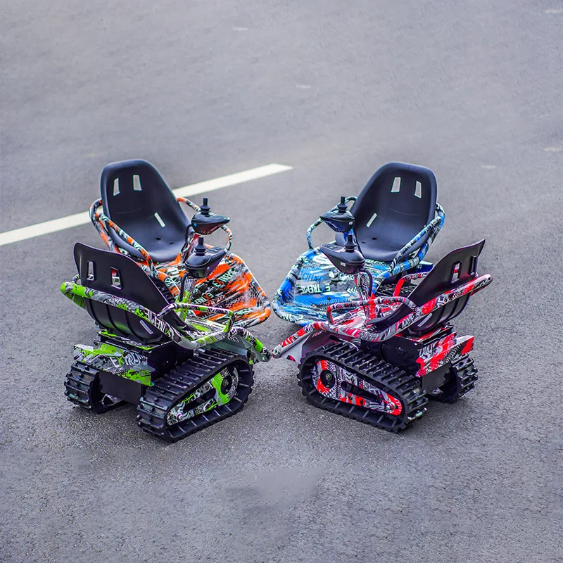 

Children's Toys Electric ATV Track Small Tank Kart Scenic Square Leisure Rental Children's Off-Road Vehicle